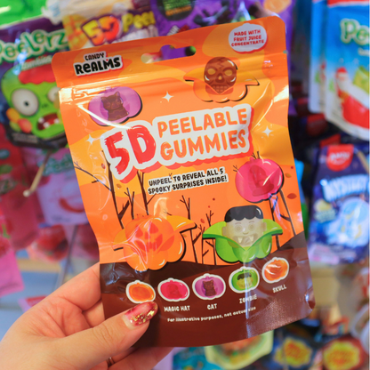 5D Peelable Halloween Gummies 60g (CANDY REALMS)