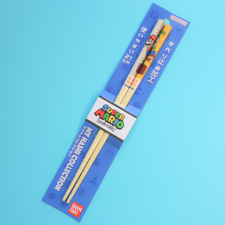 Japansk Spisepinner Super Mario 21cm (BANDAI)