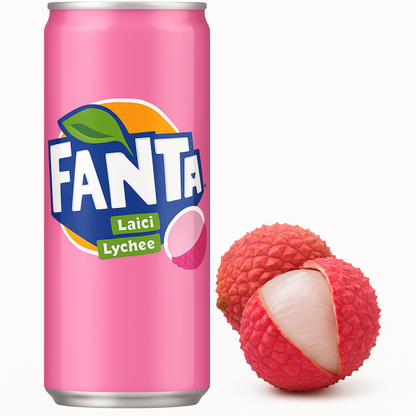 Fanta Lychee Slim Can 320ml