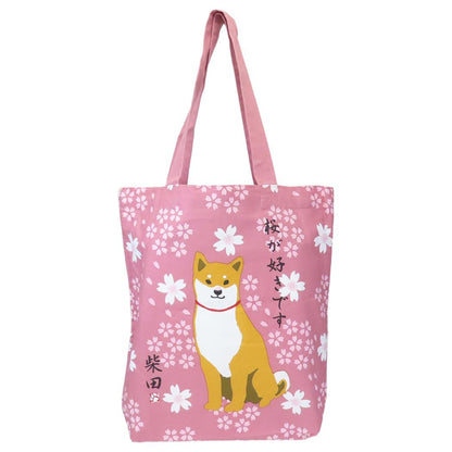 Shiba Inu Tote Bag Sakura Shibata San (FRIENDSHILL)