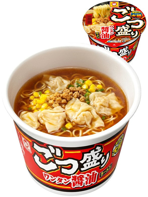 Gotsumori Cup Wonton Shoyu Ramen 117g (TOYO SUISAN)