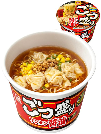 Gotsumori Cup Wonton Shoyu Ramen 117g (TOYO SUISAN)