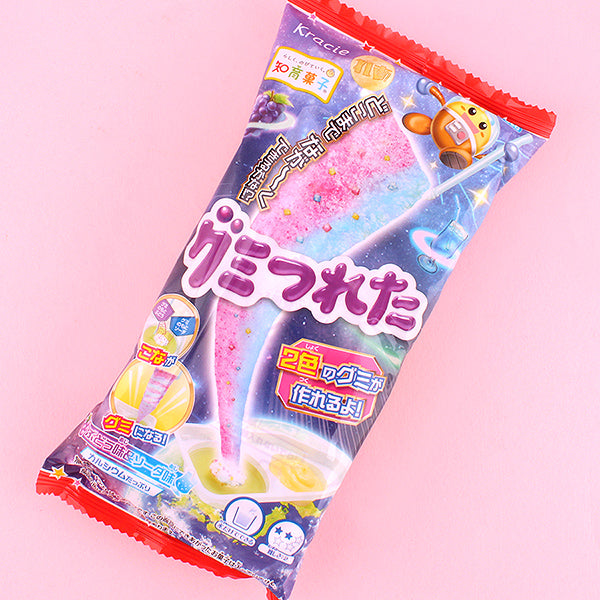 DIY Candy Gumi Tsureta Fishing Gummy Grape Soda (KRACIE)