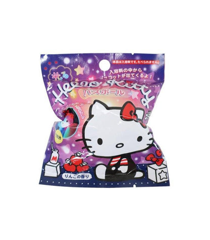 Sanrio Bath Ball with Glowing Mascot Hello Kitty Apple Scented (K-COMPANY)