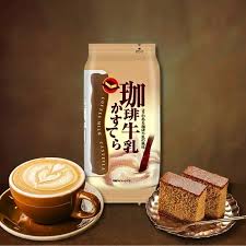 White Coffee Castella Cake 90g (SWEET FACTORY)