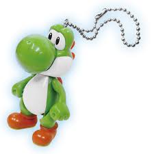 Super Mario Swing Mascot Ver.2 Green Yoshi Keychain