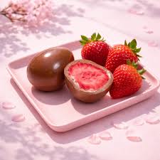 Freeze Dried Strawberry & Milk Chocolate 80g (Miskets)