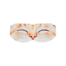 Tiredness Relief Grainy Hot Animal Eye Mask Cat Yuzu Scented 5pc (GLOBAL JAPAN)