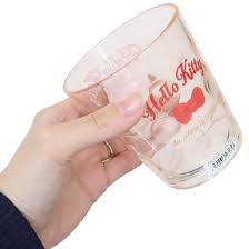 Sanrio Hello Kitty Clear Acrylic Tumbler (T's Factory)