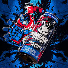 Sneak x Transformers Frostberry Blast Energy Drink 500ml