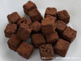 Ginza Rusk Chocolate Soaked Cube Corm Puff Small Bag 35g (GINBIS)