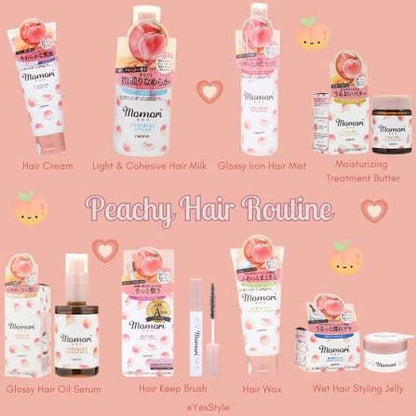 Momori Peach Rich Moist & Cohesive Hair Cream 150g (DARIYA)