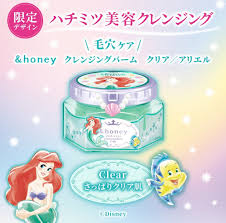 (LIMITED) &honey Cleansing Balm Disney Princess Ariel Clear 90g (VICREA)