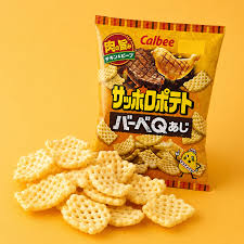 Sapporo Potato BBQ Flavor 72g (CALBEE)