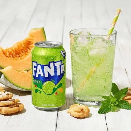 Korea Fanta Melon 350 ml (FANTA)