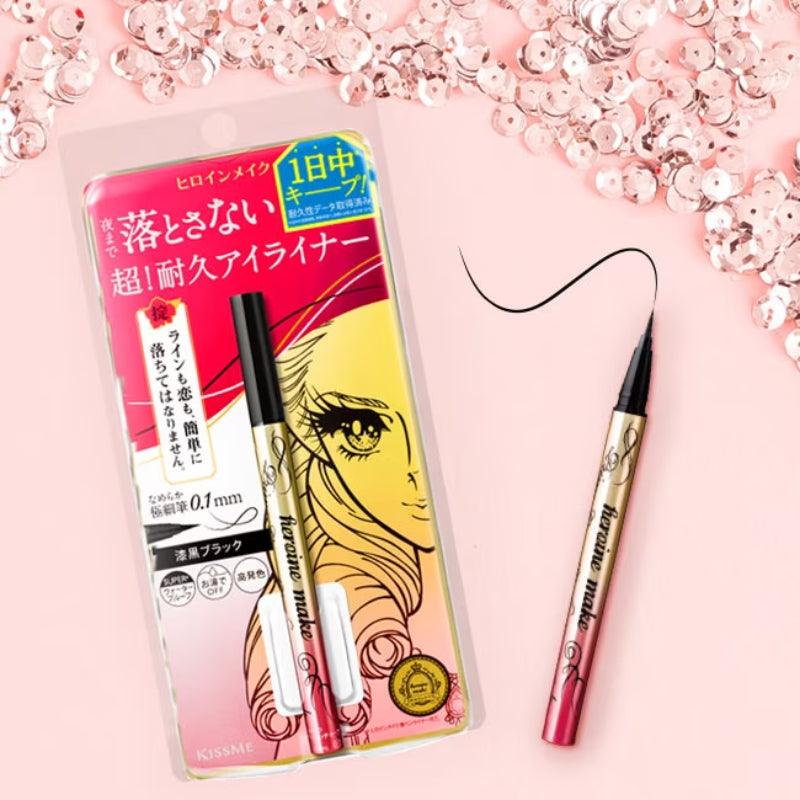 Kiss Me Heroine Make Waterproof Prime Liquid Eyeliner Jet Black