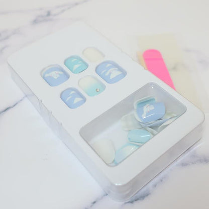 Sanrio Press-On Nails Cinnamoroll 24pcs (KAMIO)