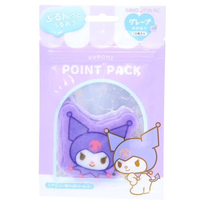 Sanrio Scented Point Facepack Kuromi 10pc (KAMIO)