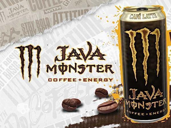 Monster Java Cafe Latte 443ml