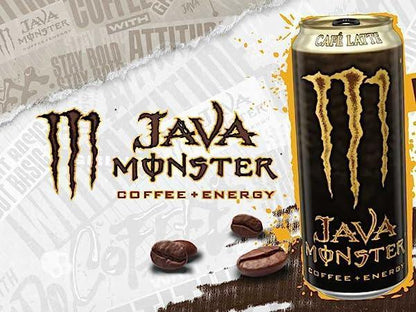 Monster Java Cafe Latte 443ml