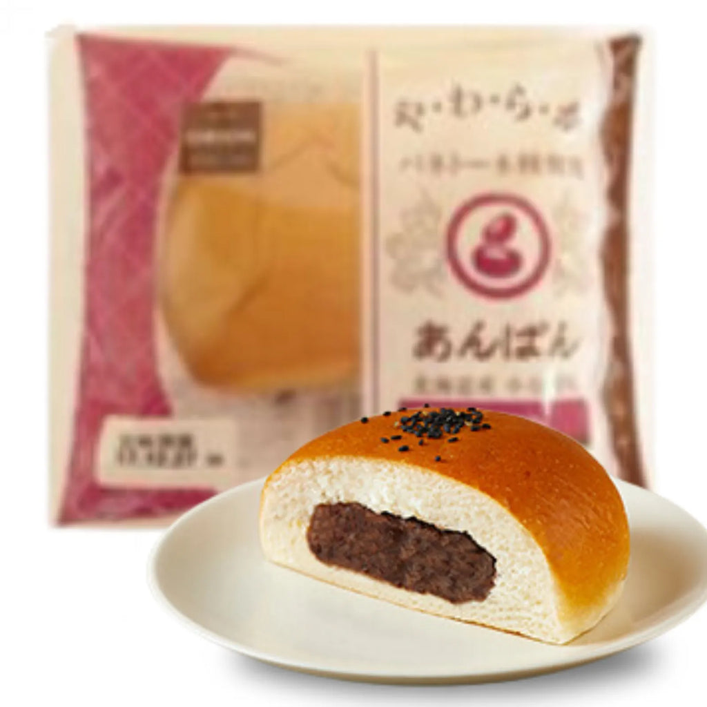 Japansk Brød med Anko Rød Bønner 90g (ORION)