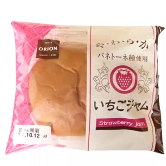 Japansk Brød med Jordbærsyltetøy 90g (ORION)