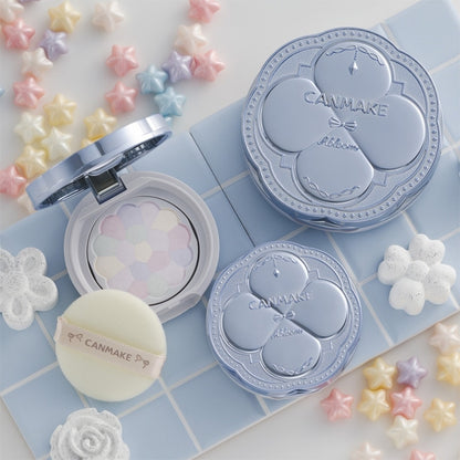 Illuminating Finish Powder Abloom Mini SPF 24 PA++ 01 Hydrangea Garden (CANMAKE)