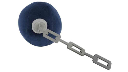 Super Mario All-Star Collection Plushie Chain Chomp 14cm (SANEI)