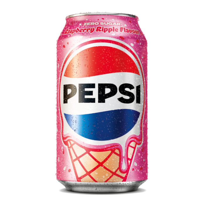 Pepsi Raspberry Ripple Zero Sugar 330ml