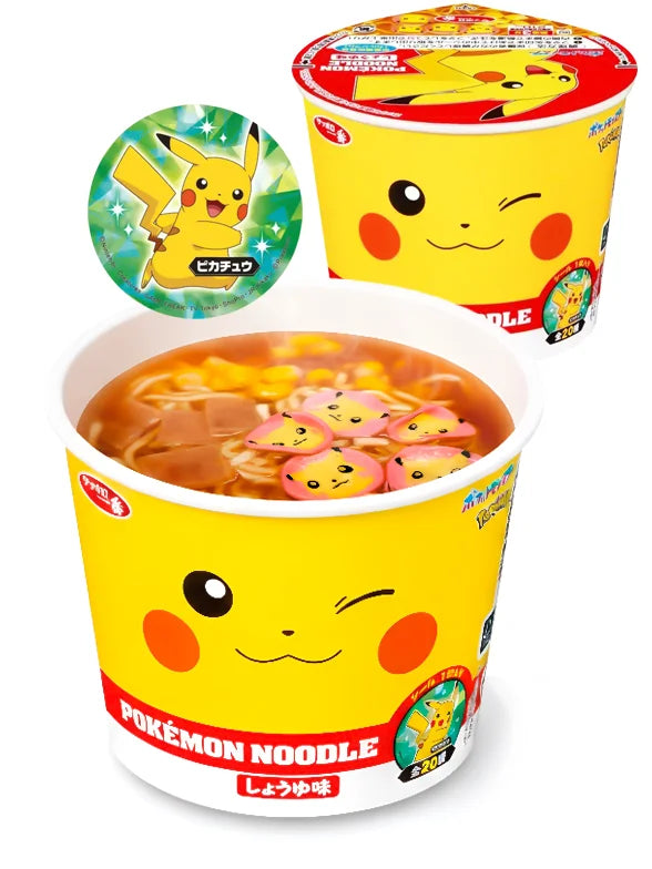 Pokemon Ramen Noodles Soy Sauce 38g (SAPPORO ICHIBAN) DATOVARE