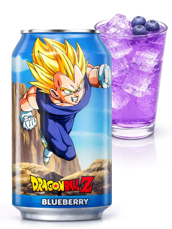 Dragon Ball Z Soda Vegeta Blueberry Flavour 330ml (KAWAJI)