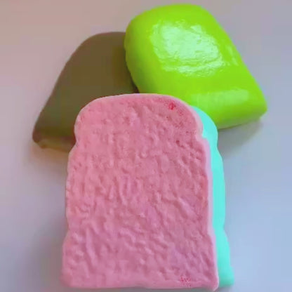 Sticky Squishy Mousse Bread 12cm