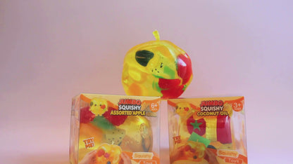 Jumbo Coconut Oil Squishy Fruit Apple