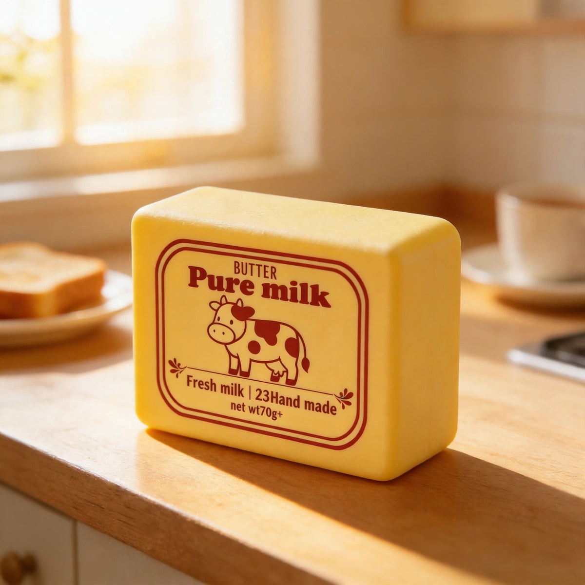 Slow Rising Squishy Pure Cow Milk Butter