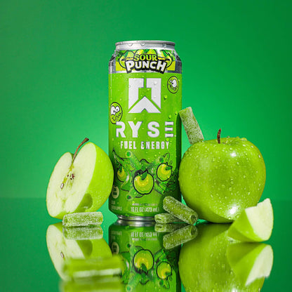 Ryse Fuel Energy Drink Sour Punch Sour Green Apple 473ml