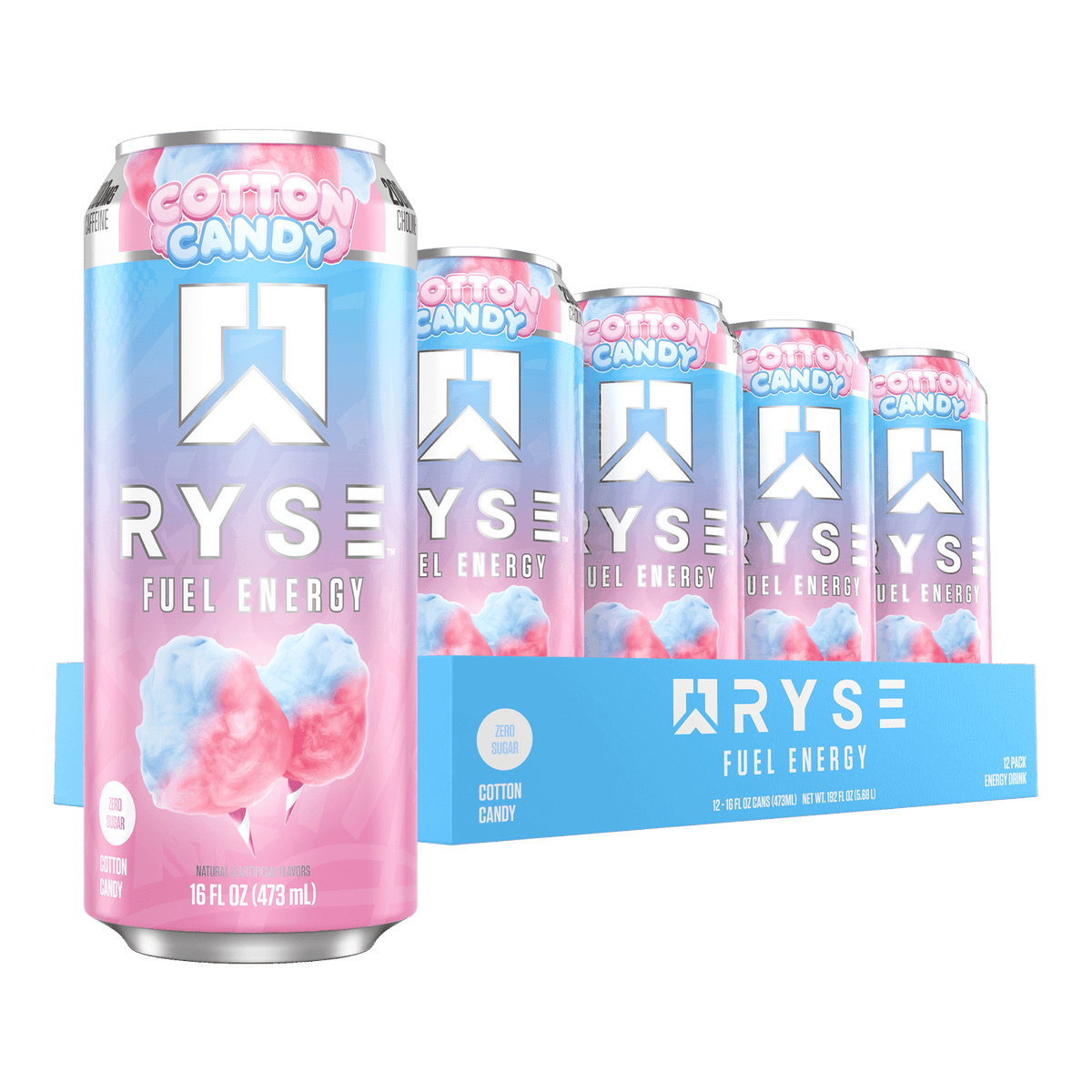 Ryse Fuel Energy Drink Cotton Candy 473ml