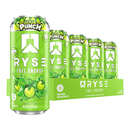Ryse Fuel Energy Drink Sour Punch Sour Green Apple 473ml