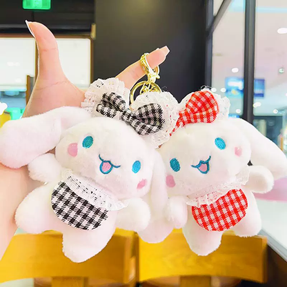 Sanrio Plush Keychain Maid Cinnamoroll