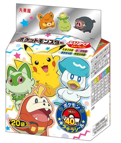 Pokemon Rice Seasoning Furikake Mini Pack 20stk 50g (MARUMIYA)