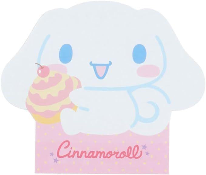Sanrio Die-Cut Character Shaped Memo Cinnamoroll (SANRIO)