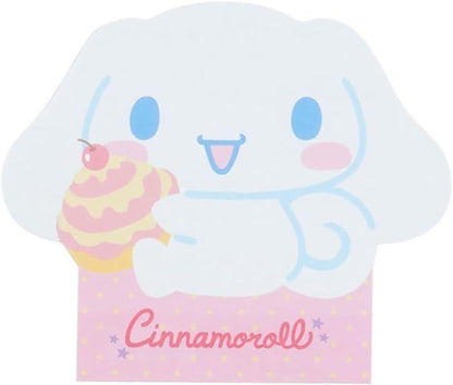 Sanrio Die-Cut Character Shaped Memo Cinnamoroll (SANRIO)