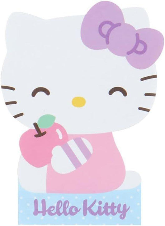 Sanrio Die-Cut Character Shaped Memo Hello Kitty (SANRIO)