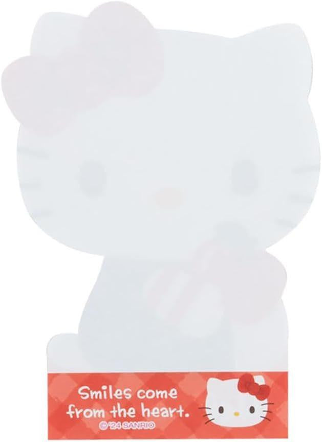 Sanrio Die-Cut Character Shaped Memo Hello Kitty (SANRIO)