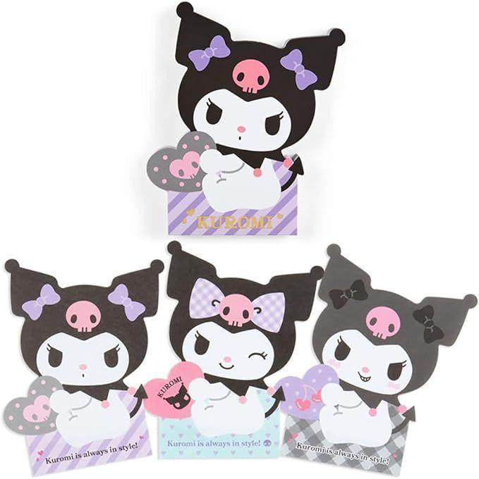 Sanrio Die-Cut Character Shaped Memo Kuromi (SANRIO)