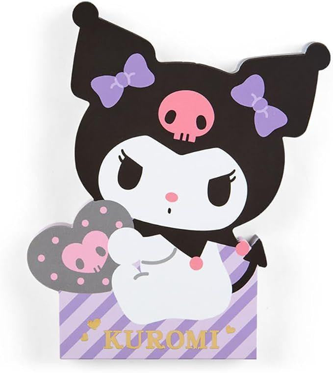Sanrio Die-Cut Character Shaped Memo Kuromi (SANRIO)