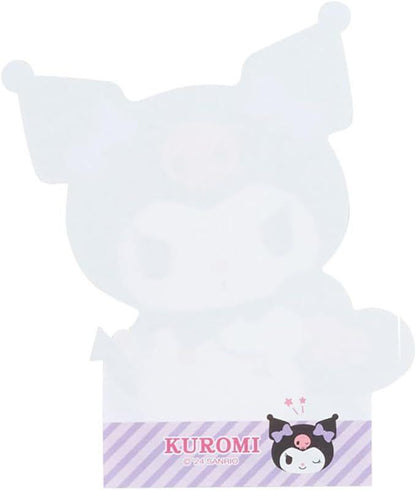 Sanrio Die-Cut Character Shaped Memo Kuromi (SANRIO)
