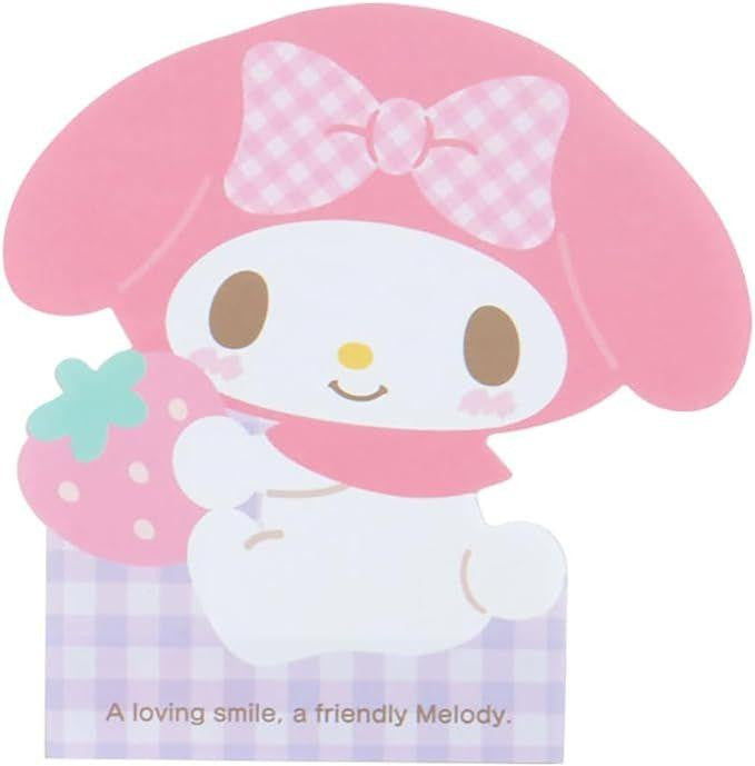 Sanrio Die-Cut Character Shaped Memo My Melody (SANRIO)