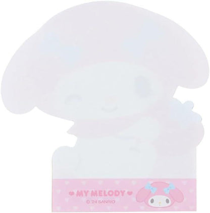 Sanrio Die-Cut Character Shaped Memo My Melody (SANRIO)