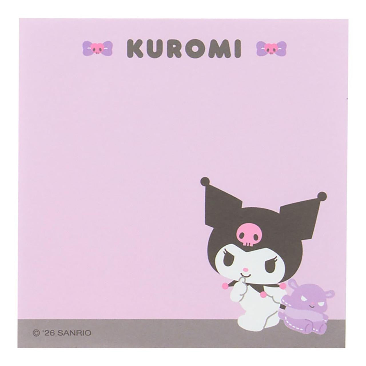 Sanrio 3 Tier Memo Pad Kuromi (SANRIO)