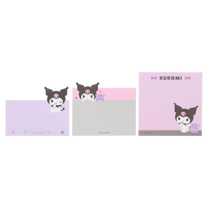 Sanrio 3 Tier Memo Pad Kuromi (SANRIO)